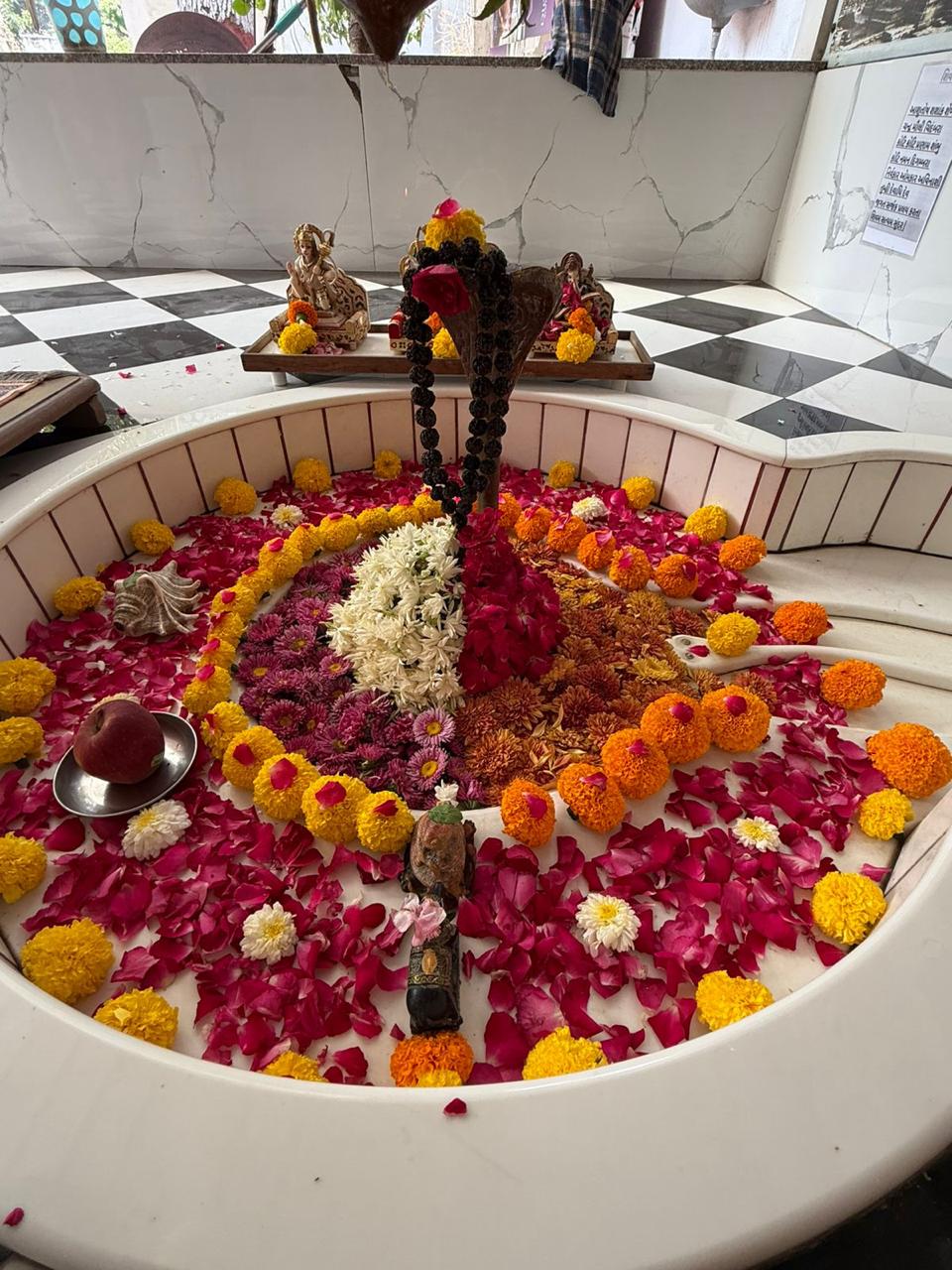 Mahadev themed decor by Aarambh Events
